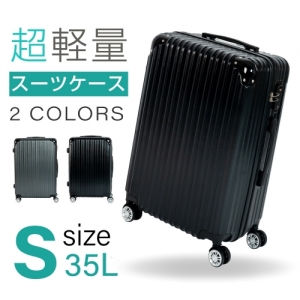 スーツケース キャリーケース S 小型 機内持ち込み 超軽量 約35L 4輪 キャスター TSAロック キャリーバッグ 旅行バッグ 旅行カバン 1〜3日 1年間保証 sk-msw20