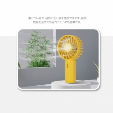 2022ver ハンディファン パワフル送風 LEDライト 連続5時間使用可能 手持ち扇風機 携帯扇風機 扇風機 充電式 3段階風量調節 USB充電式 ミニ扇風機 xr-hf115