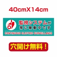 アルミ複合板　プレート看板 看板 標識 40*14cm camera-39