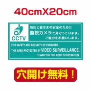 アルミ複合板　プレート看板 看板 標識 40*20cm camera-48