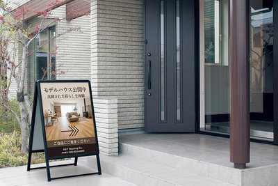 A型スタンド看板はサイズ・カラーが選べる！店舗に合う看板の選び方