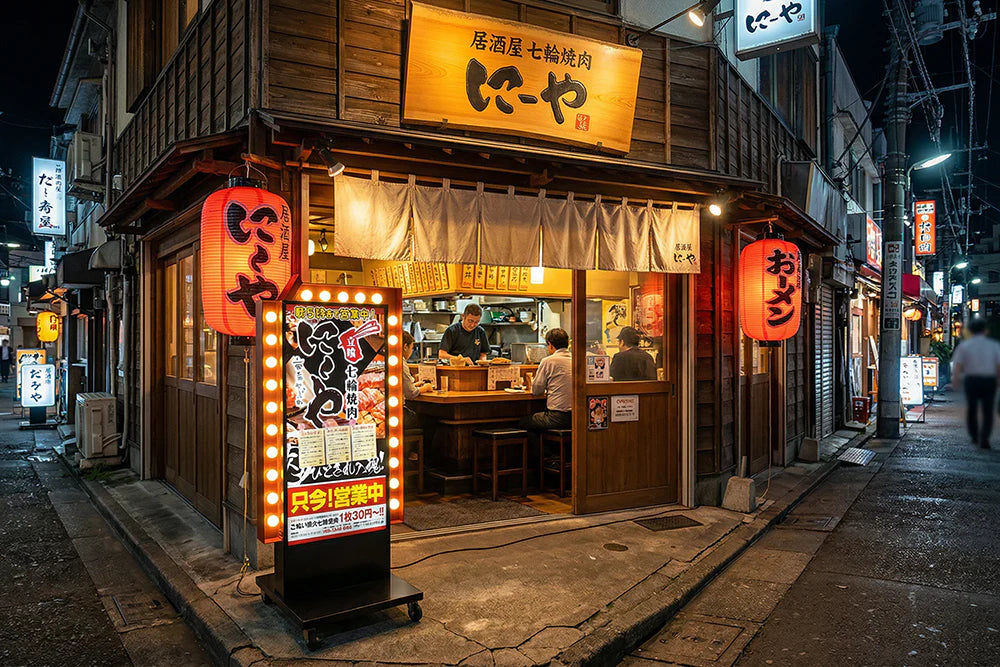 点滅タイプ電飾看板