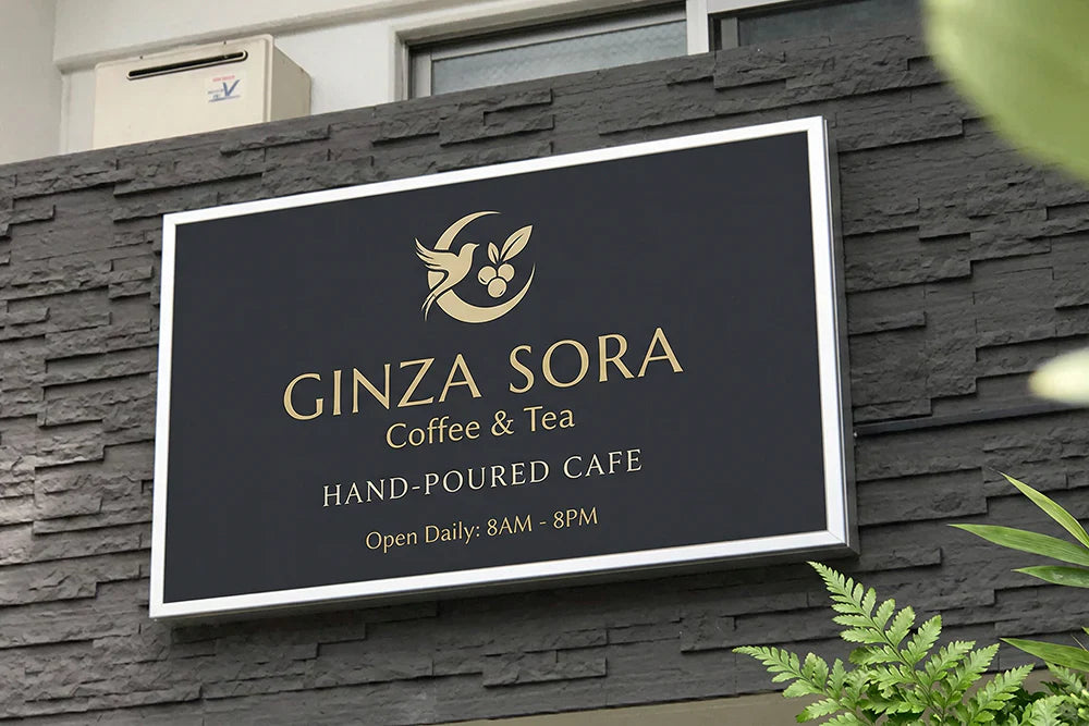 壁面ファサード看板