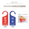 ドアノブサイン 部屋、店、オフィス、ホテルに最適 s0005 3