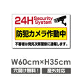 W600xH350mm カメラ録画中 監視カメラ作動中 パネル看板 camera-228 1