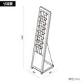L型カタログスタンド W360xH1420mm 屋内用 雑誌・マガジンスタンド CDS-Z19 2