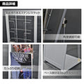 L型カタログスタンド W360xH1420mm 屋内用 雑誌・マガジンスタンド CDS-Z19 3