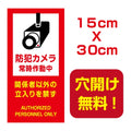 アルミ複合板　プレート看板 看板 標識 15*30cm camera-19 1