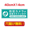 アルミ複合板　プレート看板 看板 標識 40*14cm camera-40 1