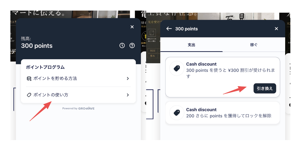新規登録で300ポイント！