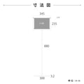 ポールスタンド  スタンド 案内スタンド pss1120-a4-t 2