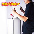 LED電飾スタンド看板 バッテリー充電式 印刷シート貼込タイプ 両面表示 シルバー/ブラック LED-TKJ1200 3
