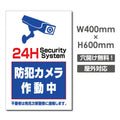 W400xH600mm カメラ録画中 監視カメラ作動中 パネル看板 camera-376 1
