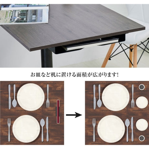 メニューホルダー テーブル下 収納ラック A4対応 ネジ固定式 メニューブックホルダー 店舗用 ms-001