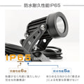 クリップライト LED スポットライト 防水 3000K6500K CPLED5-6500CPLED5-3000 4
