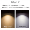 クリップライト LED スポットライト 防水 3000K6500K CPLED5-6500CPLED5-3000 5