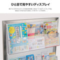 パンフレットスタンド 4段 カタログスタンド W760×H1300×D335mm 雑誌ラック 大容量 ディスプレイスタンド 店舗用 cs-s130 3