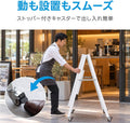 デジタルサイネージ 32V型 ブラック 【防水仕様 高輝度1500cd/m²】屋外対応 電子看板 フルHD 1920×1080 A型スタンド 折りたたみ キャスター付き 24時間連続稼働対応 リモコン操作 業務用 店舗用 広告モニター dsns-odz-e 6