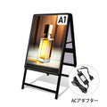 A型LEDライトパネル グリップ式 A1 両面 シルバー・ブラック lps-a1d 10