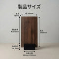 スチール製ブロックボード スタンドサイン 木板 H600mm サインスタンド 店舗用 BBS-60W 9