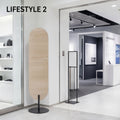 木製案内スタンド 案内板 300×1200mm ナチュラル 自立式 室内用 店舗・業務用 RWS-1200 8