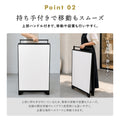 日本製 屋内用 折り畳み型 スチール製a型スタンド看板 A1サイズ 両面 スタンドプレート taa-a1-d 5
