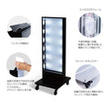 LED看板 薄型 電飾スタンド看板 内照式 店舗用 屋外看板 W500×H1340mm 3色展開 シルバー ブラック ゴールド TL-N480 2