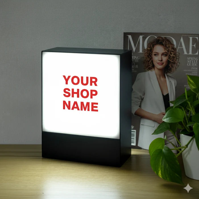 縁なしやわらかな光で視線を集めるライト・サイン LIGHT BOX サイン CLBC-250