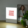 縁なしやわらかな光で視線を集めるライト・サイン LIGHT BOX サイン CLBC-250 2