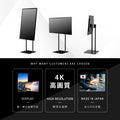 デジタルサイネージ 43インチ 4K 垂直型スタンドセット  縦横自由 可動 業務用 電子看板 ディスプレイ USBメモリー 大画面 液晶ディスプレイ 看板 店舗用 広告モニター 液晶パネル dsns-43-4k-g 3