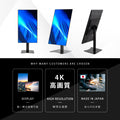 デジタルサイネージ 43インチ 4K 垂直型スタンドセット  縦横自由 可動 業務用 電子看板 ディスプレイ USBメモリー 大画面 液晶ディスプレイ 看板 店舗用 広告モニター 液晶パネル dsns-43-4k-h 3