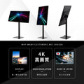 デジタルサイネージ 43インチ 4K 垂直型スタンドセット  縦横自由 可動 業務用 電子看板 ディスプレイ USBメモリー 大画面 液晶ディスプレイ 看板 店舗用 広告モニター 液晶パネル dsns-43-4k-i 3
