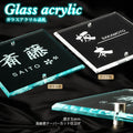 アクリル表札 W105×H105mm｜戸建て・門柱・ポスト対応 おしゃれ番地プレート gs-nmpl-1032 2