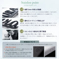 表札 ステンレス 戸建 インターホンカバー＆表札 ネームプレート 名前入り 漢字 番地 gs-nmpl-1076 12