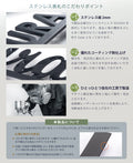 表札 おしゃれ 【必要な文字数でご注文してください】ステンレス 切り文字  100mm角 DIY ルームナンバー アルファベット ローマ字 戸建て 住宅 gs-nmpl-ks-eng 11