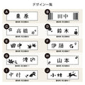 表札 戸建て  オフィス  店舗 アクリル プレート 玄関 看板 刻印  屋外 ポスト gs-pl-niso 8