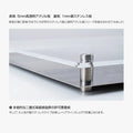 宅地建物取引業者票 銀ステンレス×アクリル板 W450×H350mm 法定看板 高級サイン gs-pl-tr-t-sil 5