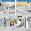 スポーツ フォトフレーム アクリル 写真立て 名入れ刻印対応 記念品 イベント用 スタンド gspl-13 4