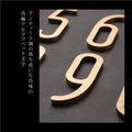 真鍮 ゴールド 75mm 大文字 t5mm 1文字ずつの販売 数字0-9 （A~Z）真鍮鋳物 DIY gspl-16 4