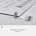 令和7年改正版 宅地建物取引業者票 透明クリア W450×H350mm 法定看板 事務所用 gspl-3tr 4