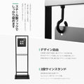 新発売 日本製 看板 店舗用 棚付き サイン スチール製 アイアン スタンド看板 プレート両面 ショップ看板 gspl-77-pt 5