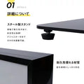 LED内照式看板 W500×H607 日本製｜アクリル電飾サイン・単色印刷込み・店舗用箱型看板（屋内・昼光色）lkb-22 4