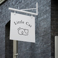 突き出し看板 壁面看板 おしゃれ デザイン 看板作成 オリジナル看板 フルカラー印刷 店舗看板 入口看板 データ持ち込み デザイン製作 SLVAIAN-06 3