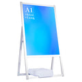 A型スタンド看板 A1 片面 屋外対応 風対策セット 防風 店舗用看板 シルバー JYA1-S-2SET 9