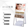 A型スタンド看板 A2 片面 屋外対応 防風 店舗用 風対策スタンド看板 シルバー JYA2-S-P-2SET 2