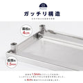 日本製 ステンレス作業台 3段タイプ W35×D60×H80cm 調理台 業務用 キッチンラック 置棚 kot3ba-3560 5