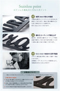 表札 おしゃれ 【必要な文字数でご注文してください】ステンレス 切り文字  80mm角 アルファベット ローマ字 戸建て 住宅 ksk-eng-80-bk 5