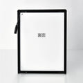 LEDポスターパネル 屋内用 A3 薄型 スライド式 シルバー/ブラック W312×H427mm ポスターフレーム LEDパネル led-pu-a3 9