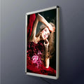 LEDポスターパネル 屋外用 A2 四辺開閉式 シルバー W465×H640mm ポスターフレーム LEDパネル pgled-a2 7