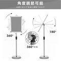ポスター看板 A3 ポールスタンド 案内板 高さ調整 82.5-131cm 360度回転 前開きフレーム パネルスタンド 注水ベース 店舗用 メニュースタンド 屋内 ps-a3r 4